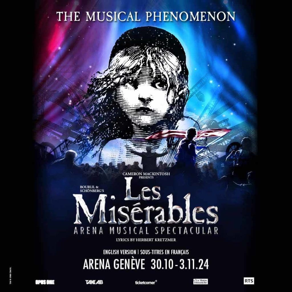 Les Misérables THE ARENA MUSICAL SPECTACULAR Color My Geneva