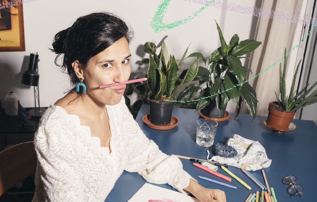 Rencontre avec l’illustratrice et autrice genevoise Sarah Najjar